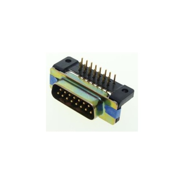 Itt Cannon DSUB 15M PCB RA G50 ZINC DAMM15PL - main